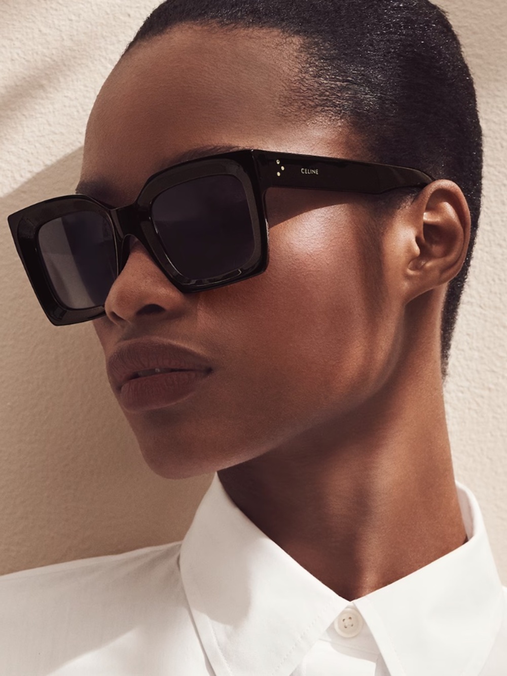 Celine Rectangle Acetate Sunglasses